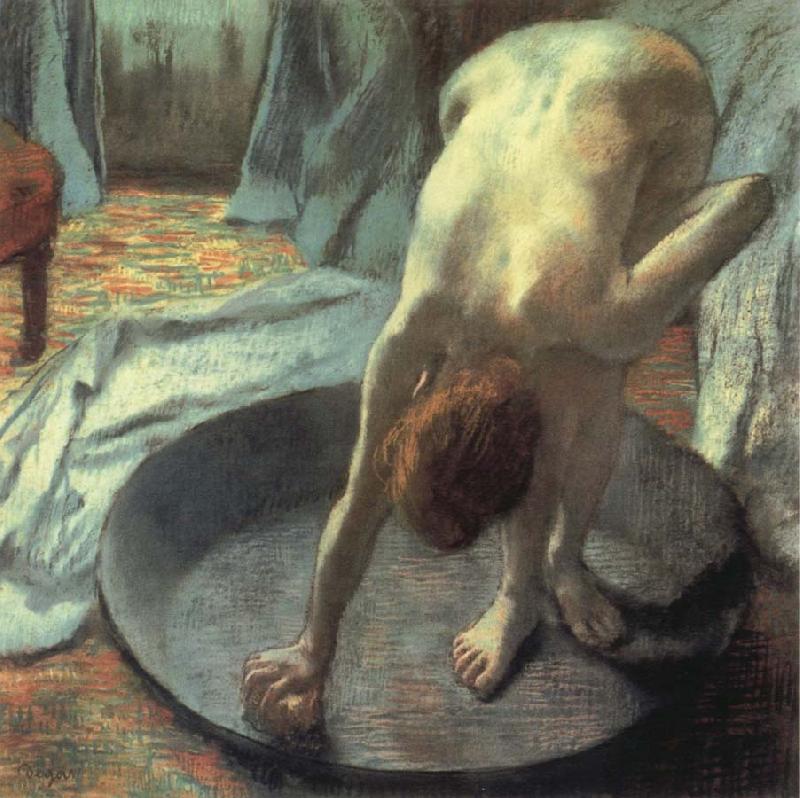 The Tub, Edgar Degas